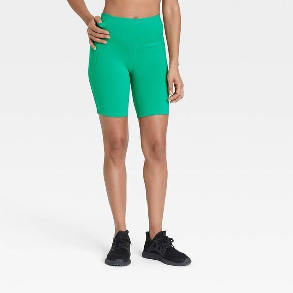 Woen's Brushed‎ Sculpt Bike Shorts - All in Otion™ Size M - Picture 1 of 3